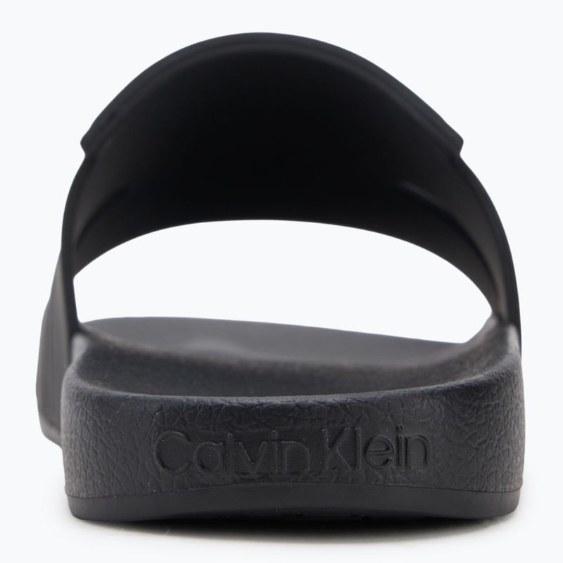 Calvin Klein férfi flip-flopok HM0HM01752 Pool Slide Double T fekete 6