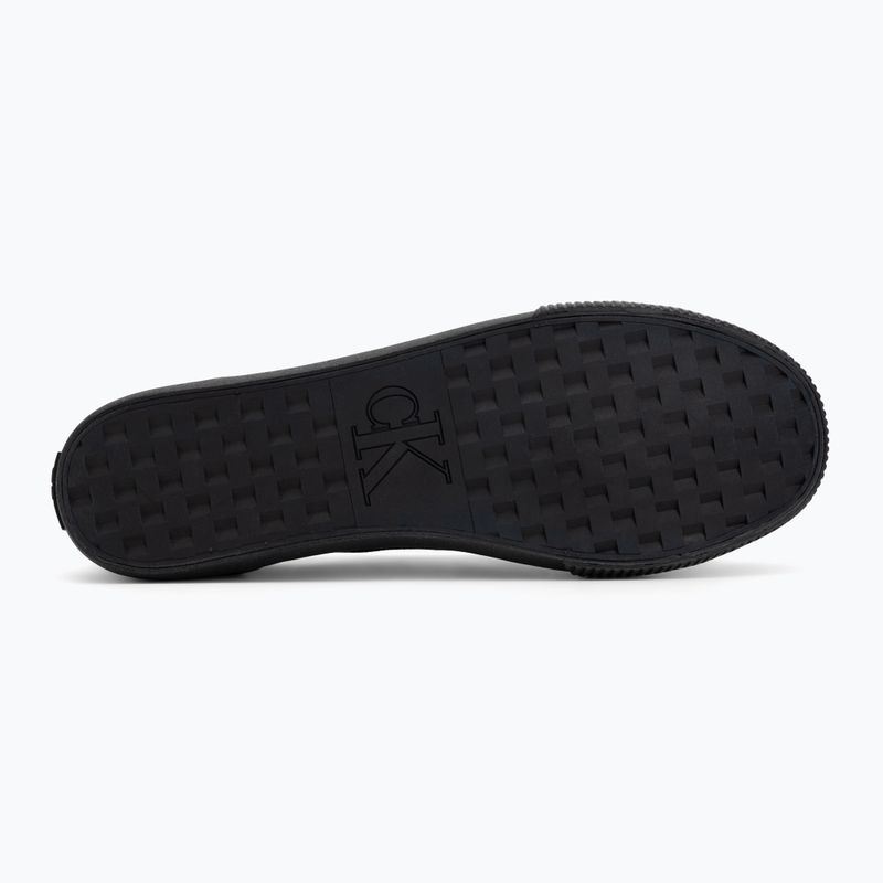 Férfi tornacipő Calvin Klein YM0YM01209 3 Ess Vulc Low Mg Canvas triple black 4