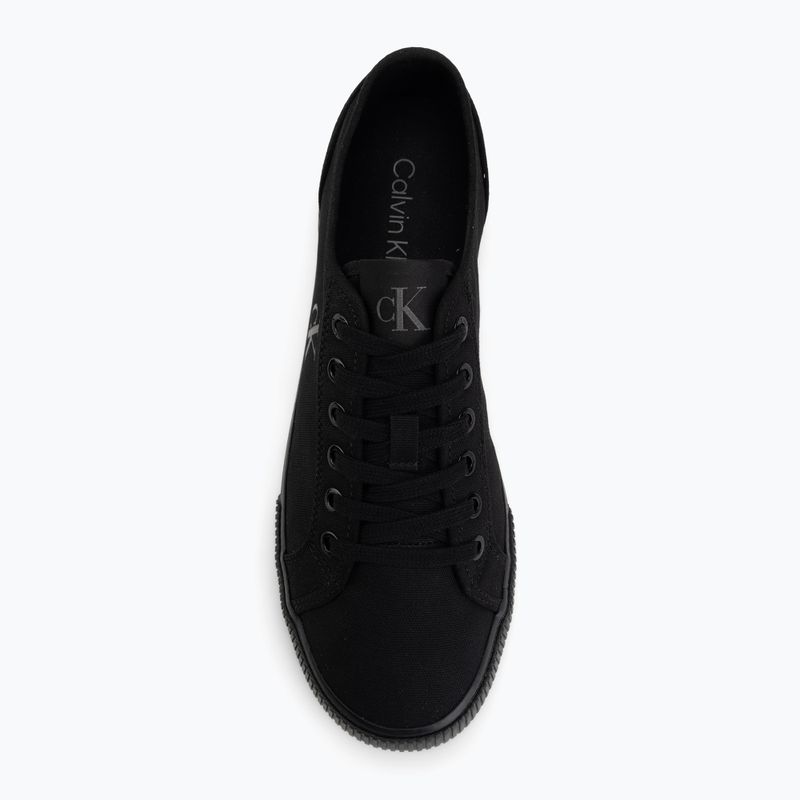 Férfi tornacipő Calvin Klein YM0YM01209 3 Ess Vulc Low Mg Canvas triple black 5