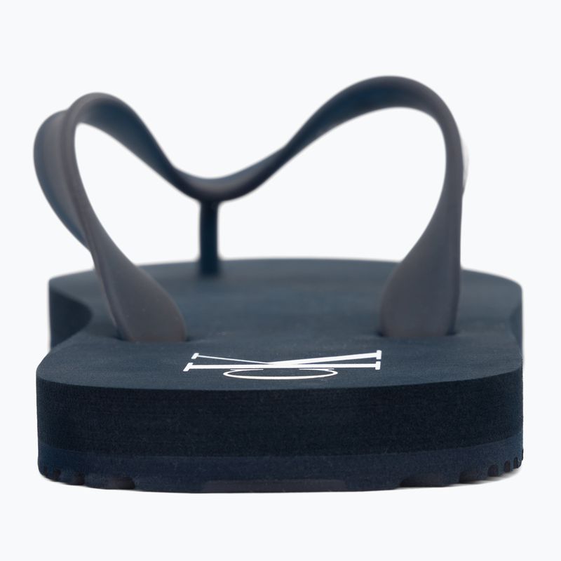 Férfi Calvin Klein YM0YM01267 Strandszandál átlátszó Tpu tengerészkék/világos fehér flip flopok 6