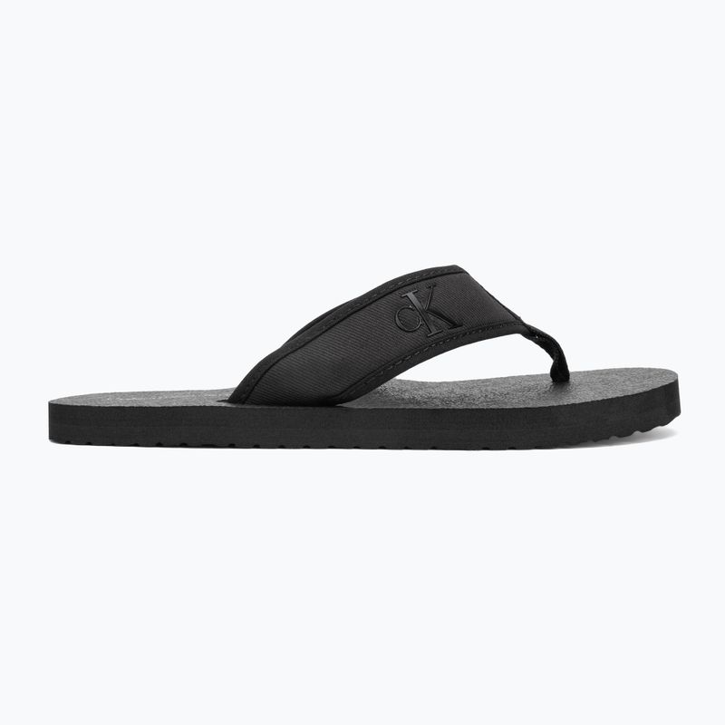 Férfi Calvin Klein YM0YM01235 Thong+ Cv tripla fekete flip flopok 2