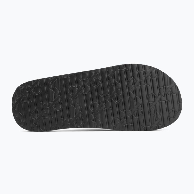 Férfi Calvin Klein YM0YM01235 Thong+ Cv tripla fekete flip flopok 4