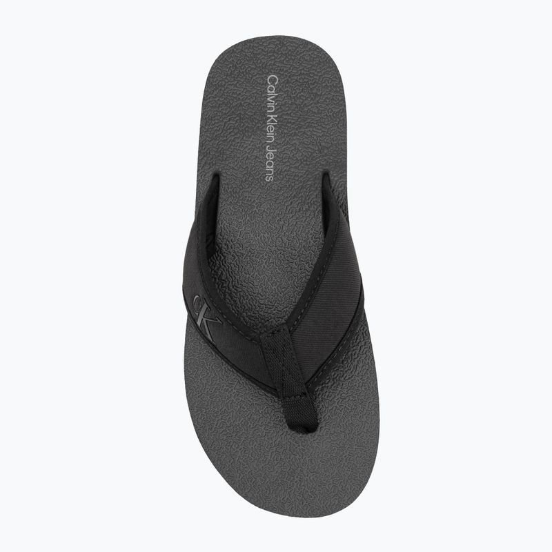 Férfi Calvin Klein YM0YM01235 Thong+ Cv tripla fekete flip flopok 5