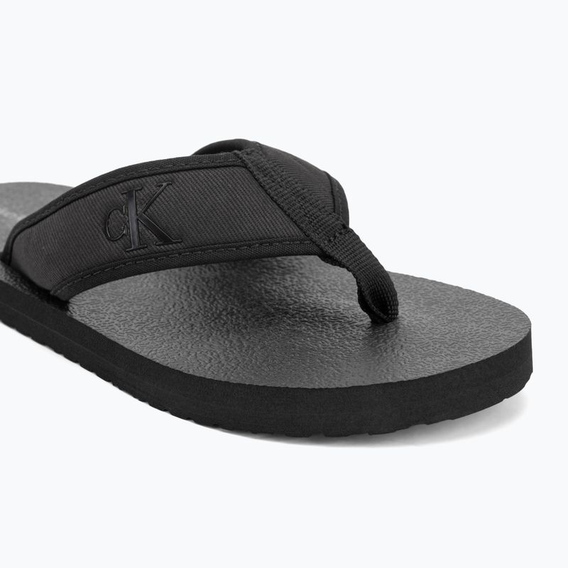Férfi Calvin Klein YM0YM01235 Thong+ Cv tripla fekete flip flopok 7