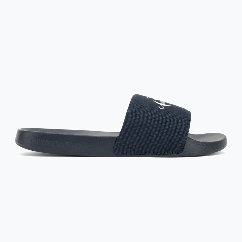 Férfi papucs Calvin Klein YM0YM01271 Slide Monogram Cv triple calvin navy 2