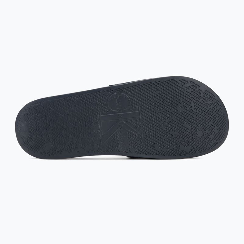 Férfi papucs Calvin Klein YM0YM01271 Slide Monogram Cv triple calvin navy 4