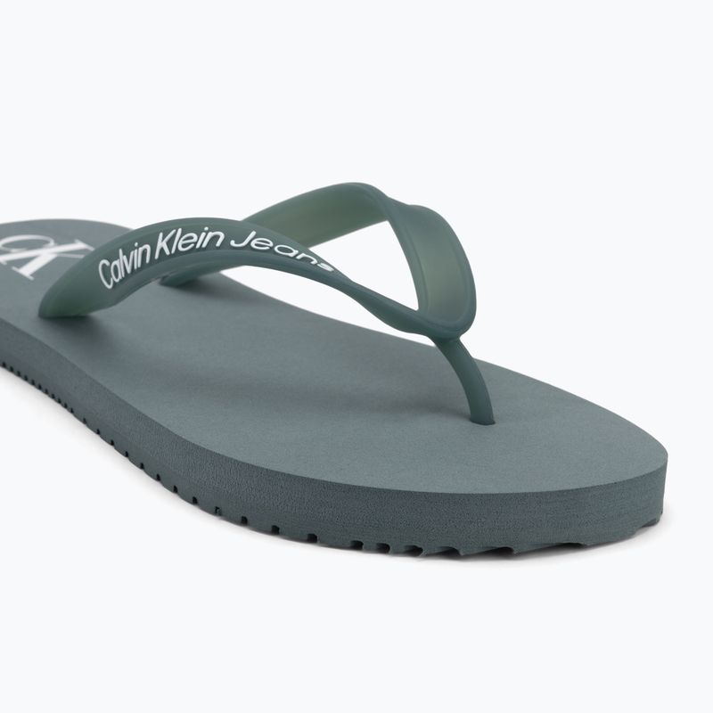 Férfi Calvin Klein YM0YM01267 Tengerparti szandál átlátszó Tpu trooper flip flopok 7