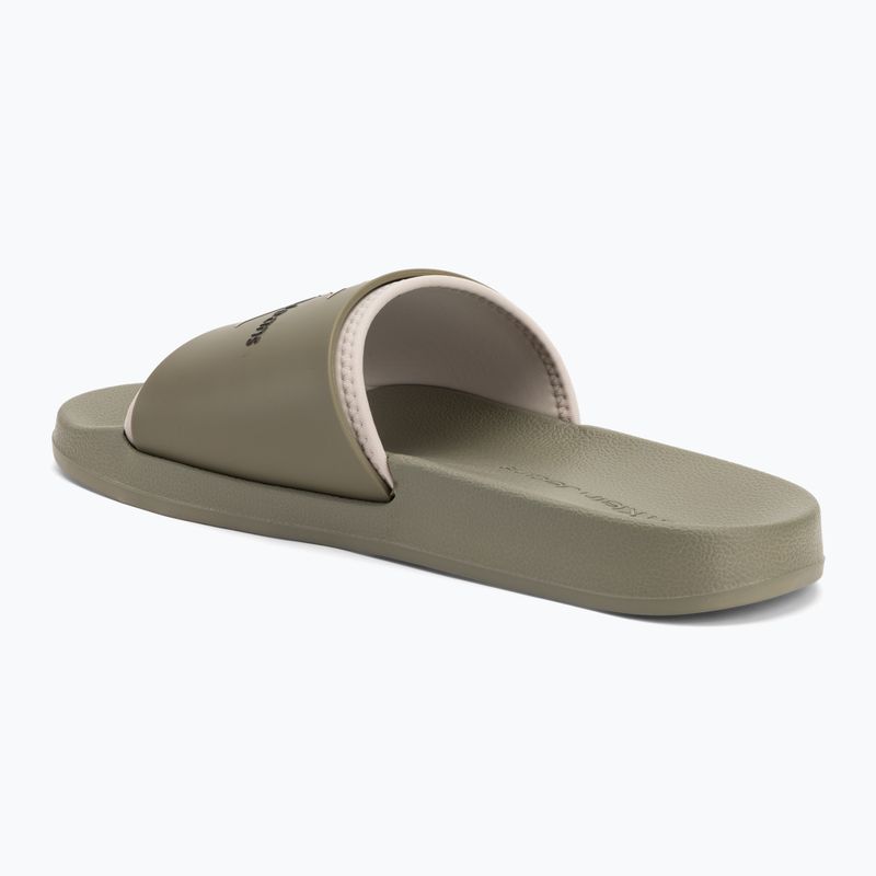 Férfi Calvin Klein YM0YM00361 Slide gumi neoprén neoprén monologo sellő/tojáshéj flip-flopok 3