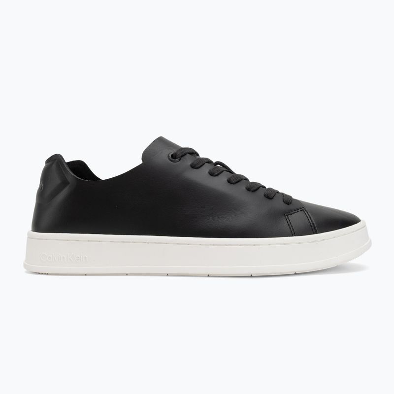 Calvin Klein férfi cipő HM0HM01723 Low Top Lace Up Unlined Lth ck fekete 2