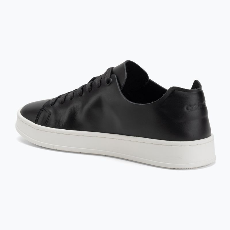 Calvin Klein férfi cipő HM0HM01723 Low Top Lace Up Unlined Lth ck fekete 3