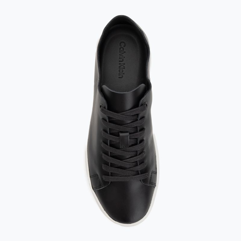 Calvin Klein férfi cipő HM0HM01723 Low Top Lace Up Unlined Lth ck fekete 5