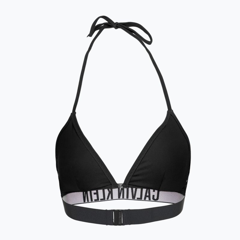 Calvin Klein fürdőruha felső KW0KW02854 Intense Power Triangle-RP pvh fekete 2