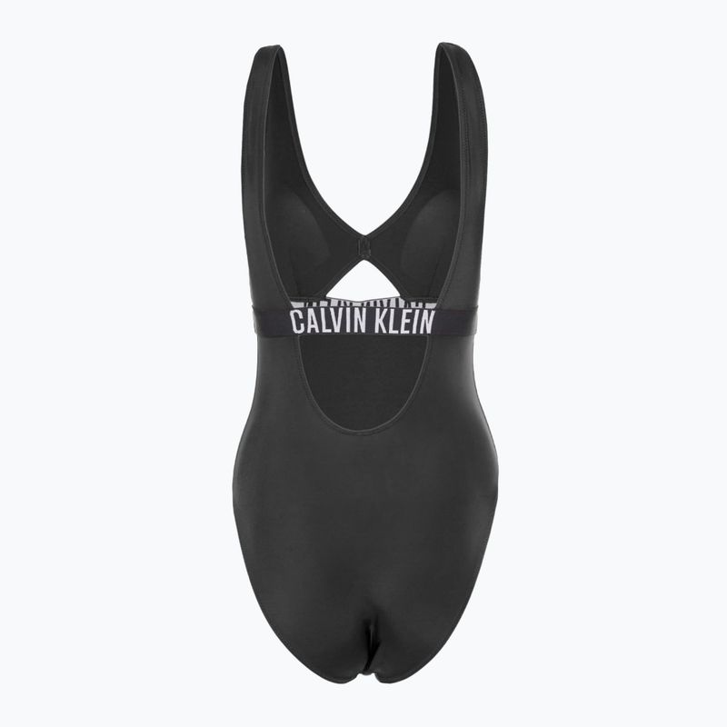 Calvin Klein női fürdőruha KW0KW02746 Intense Power One Piece Fashion Fit pvh fekete 2