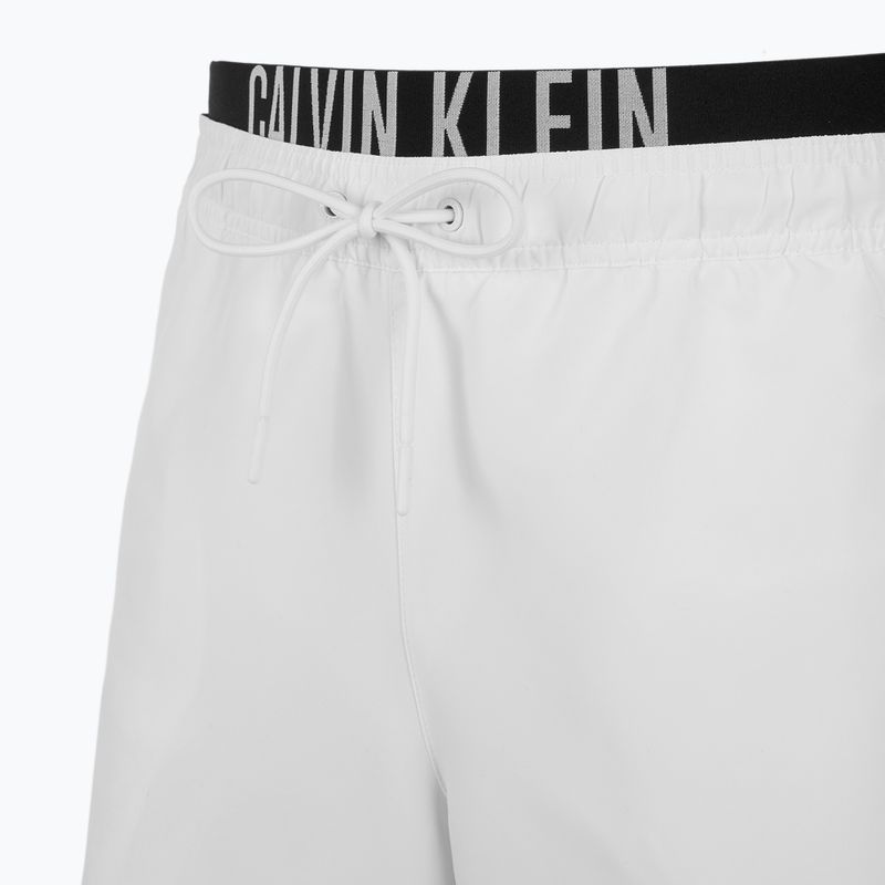 Férfi Calvin Klein KM0KM01093 Intense Power Medium Double WB pvh klasszikus fehér fürdőnadrág 3