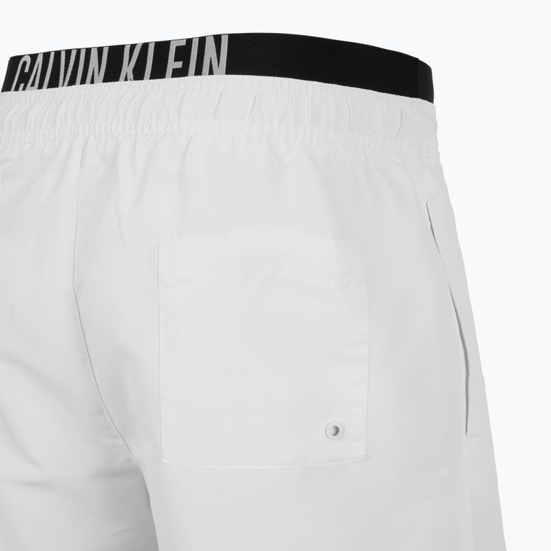 Férfi Calvin Klein KM0KM01093 Intense Power Medium Double WB pvh klasszikus fehér fürdőnadrág 4