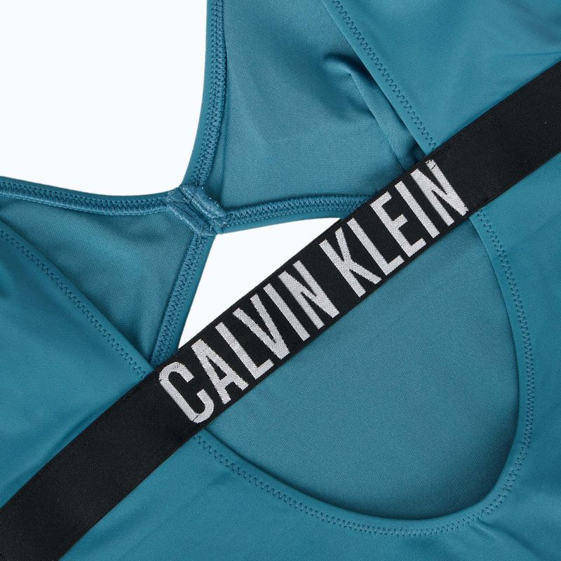 Calvin Klein női fürdőruha KW0KW02746 Intense Power One Piece Fashion Fit vihar kék 4