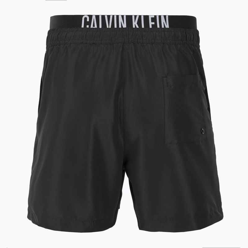 Férfi Calvin Klein KM0KM01093 Intense Power Medium Double WB pvh fekete úszógatya 2