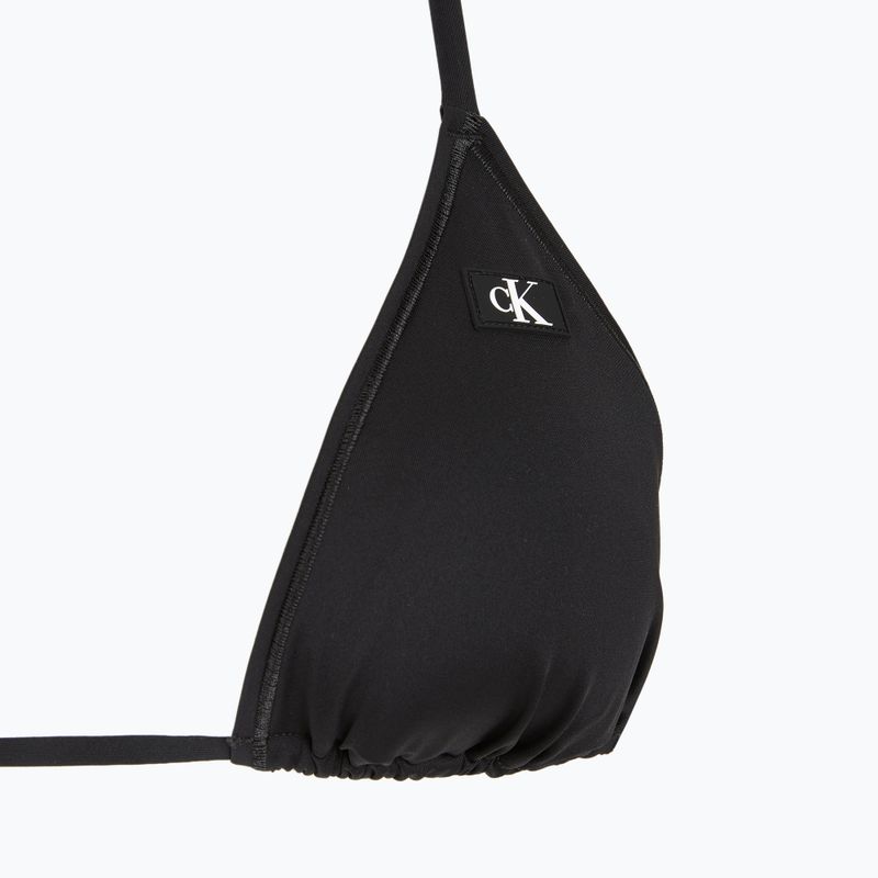 Calvin Klein fürdőruha felső KW0KW02343 Triangle Rp pvh fekete 3