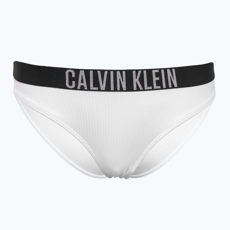 Calvin Klein fürdőruha alsó KW0KW02752 Intense Power Rib Bikini briliáns fehér