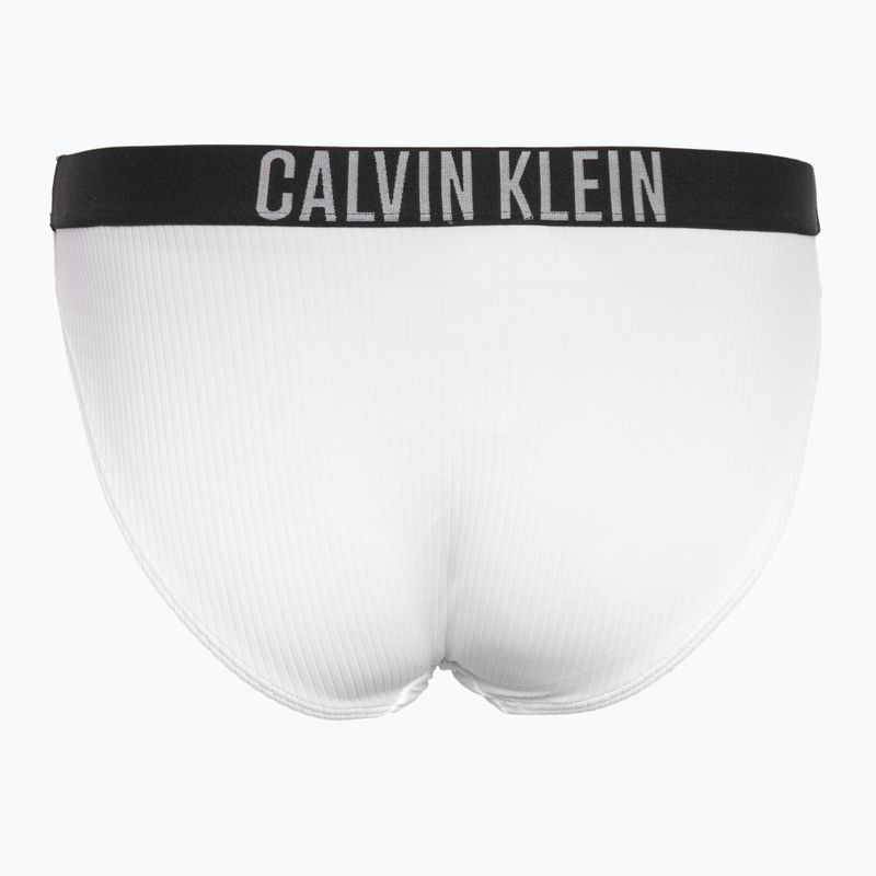 Calvin Klein fürdőruha alsó KW0KW02752 Intense Power Rib Bikini briliáns fehér 2