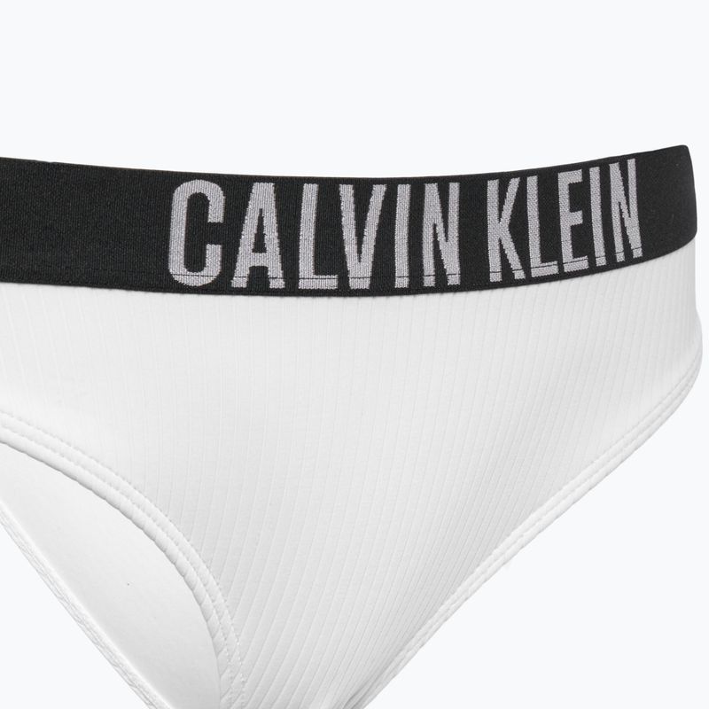 Calvin Klein fürdőruha alsó KW0KW02752 Intense Power Rib Bikini briliáns fehér 3