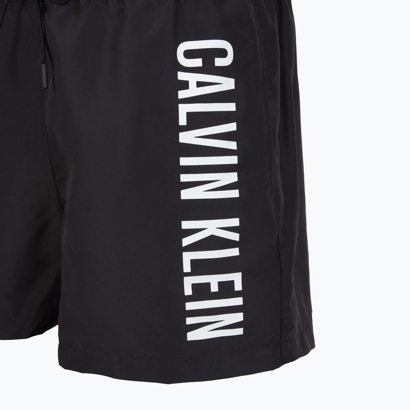 Férfi Calvin Klein úszónadrág KM0KM01092 Intense Power Medium húzózsinór pvh fekete 3