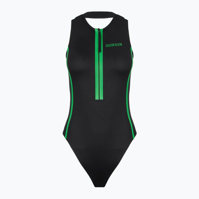 Női egyrészes fürdőruha Calvin Klein KW0KW02849 Intense Power Move Racerback One Piece-RP pvh fekete