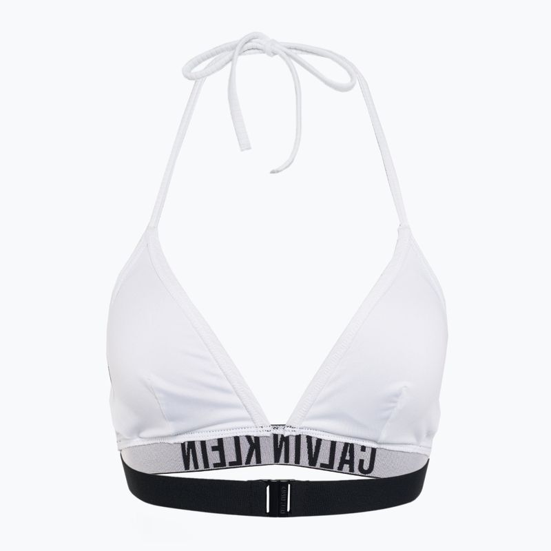 Calvin Klein fürdőruha felső KW0KW02750 Intense Power Rib Triangle-RP ragyogó fehér 2