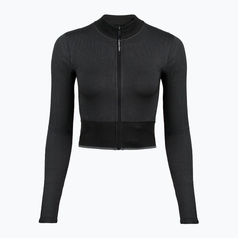 Női Calvin Klein pulóver 00GWS4J406 Varrás nélküli fekete