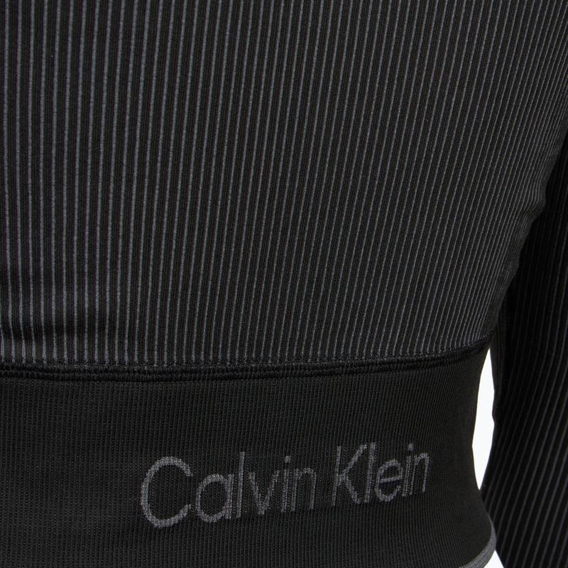 Női Calvin Klein pulóver 00GWS4J406 Varrás nélküli fekete 4