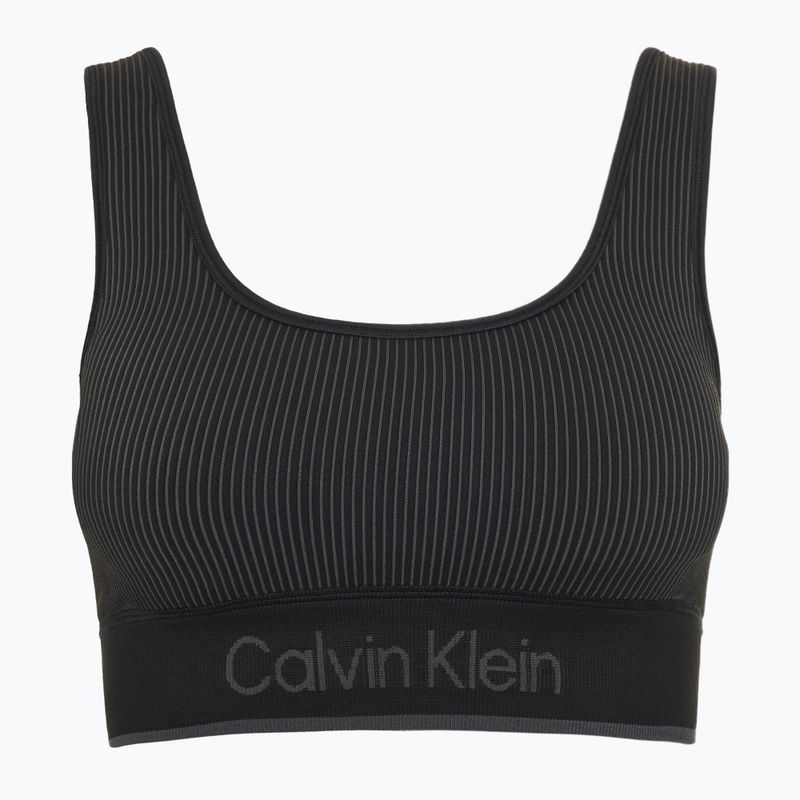 Calvin Klein edzőmelltartó 00GWS4K220 Seamless Medium Support fekete