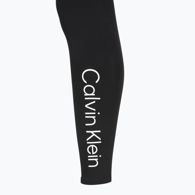 Női edző leggings Calvin Klein LVGWS5L612 Teljes hosszúságú fekete 3