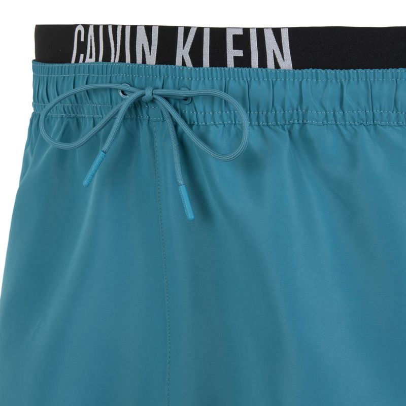 Férfi Calvin Klein KM0KM01093 Intense Power Medium Double WB vihar kék fürdőruha 3