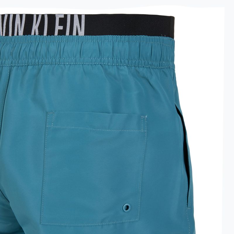 Férfi Calvin Klein KM0KM01093 Intense Power Medium Double WB vihar kék fürdőruha 4