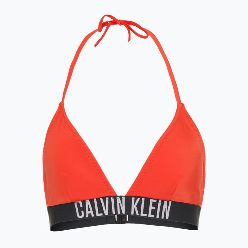Calvin Klein fürdőruha felső KW0KW02854 Intense Power Triangle-RP flamingo chili