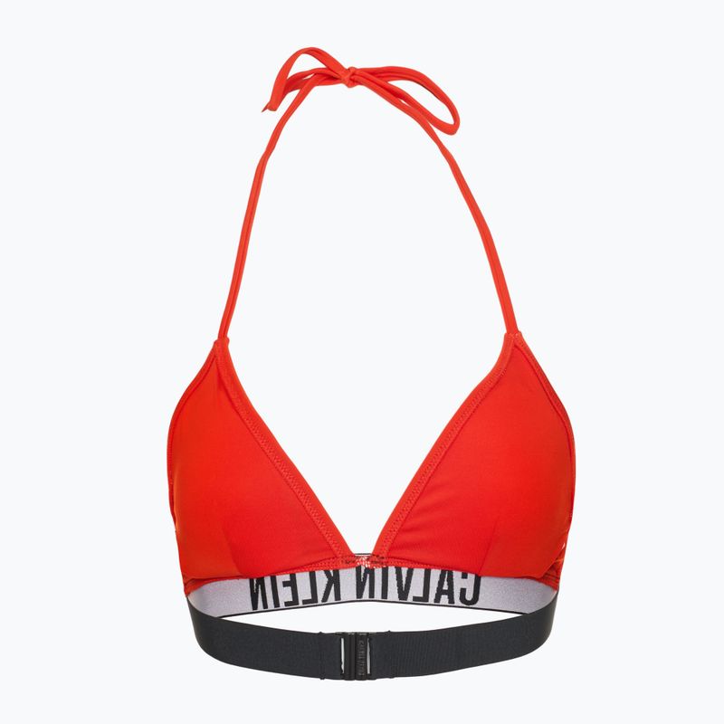 Calvin Klein fürdőruha felső KW0KW02854 Intense Power Triangle-RP flamingo chili 2