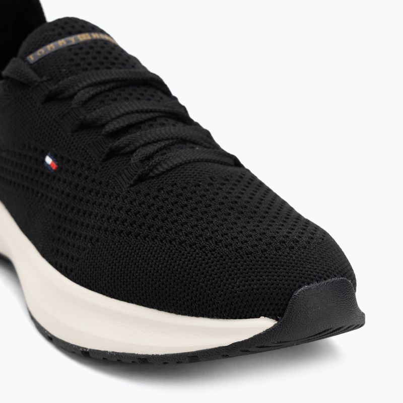 Tommy Hilfiger női Knit Runner fekete cipő 7