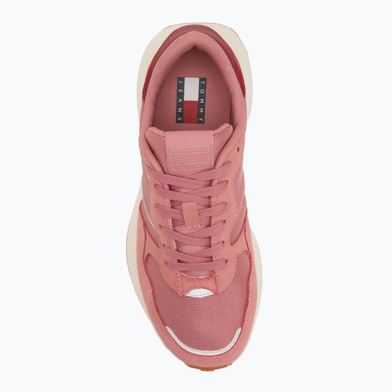 Tommy Jeans női Cleated Runner cipő tahiti bogyós bogyó 5