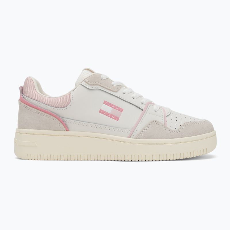Tommy Jeans Retro Basket női cipő ecru/misty pink 2
