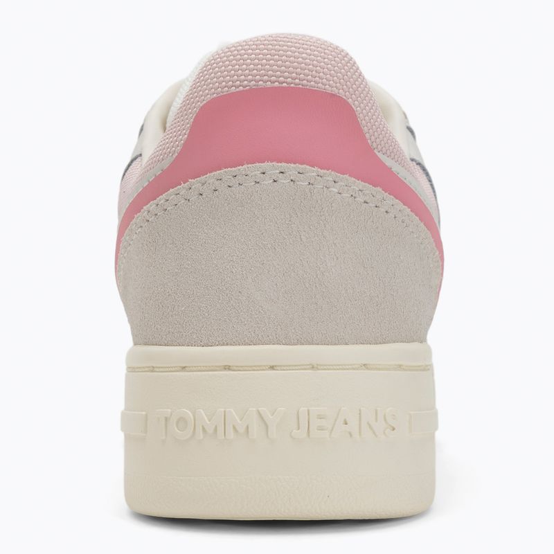 Tommy Jeans Retro Basket női cipő ecru/misty pink 6