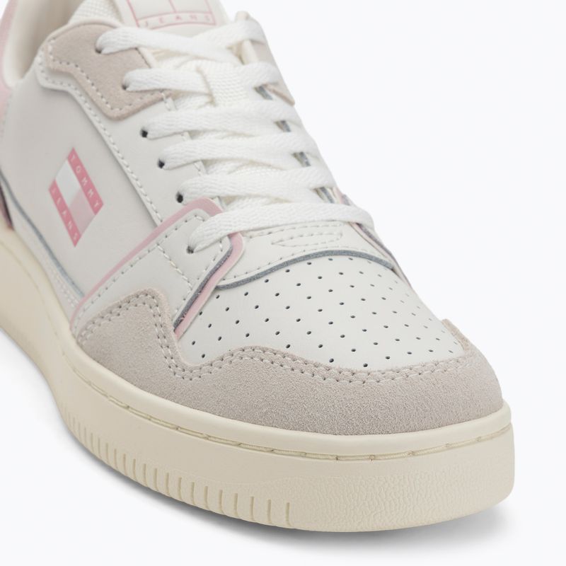 Tommy Jeans Retro Basket női cipő ecru/misty pink 7