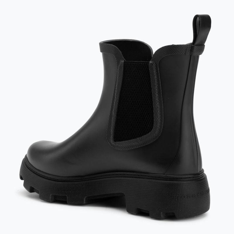 Női gumicsizma Tommy Hilfiger Rubber Flag Cleated space blue 3
