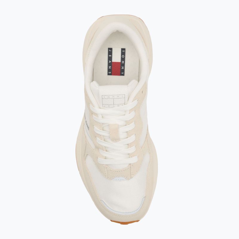 Tommy Jeans Cleated Runner ekrü női cipő 5