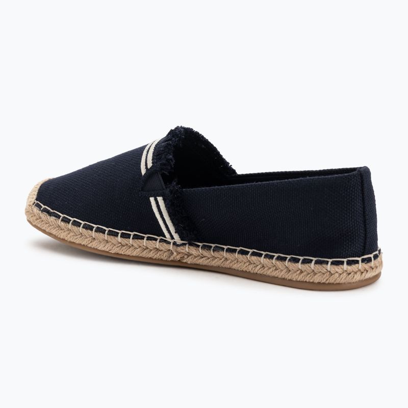 Női espadrille Tommy Hilfiger Fringe Canvas Closed space blue 3
