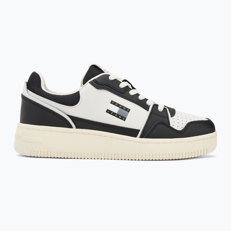Tommy Jeans Retro Basket férfi cipő fekete 2