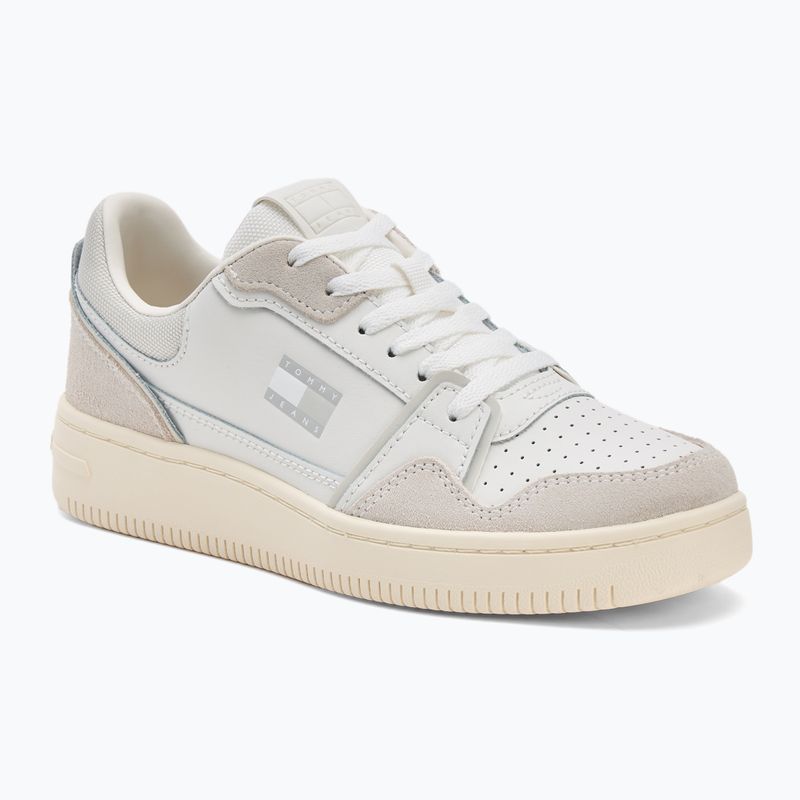 Tommy Jeans Retro Basket női cipő ecru/stratus szürke