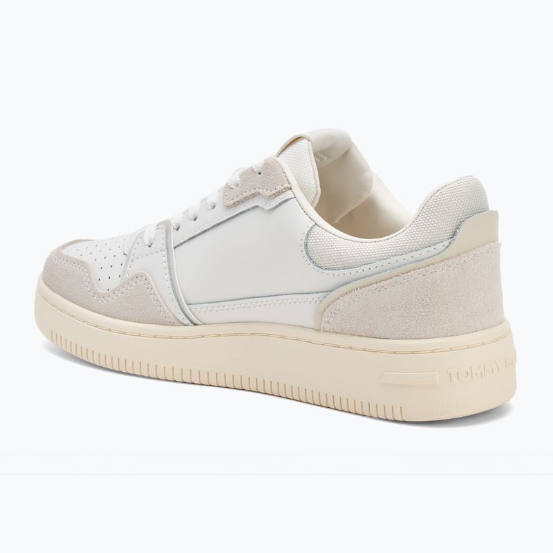 Tommy Jeans Retro Basket női cipő ecru/stratus szürke 3