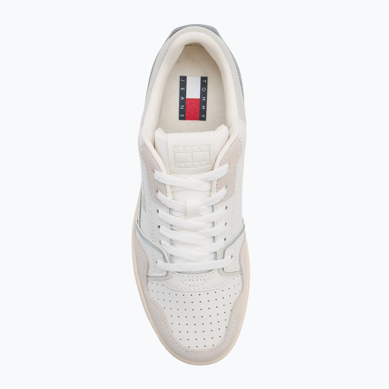 Tommy Jeans Retro Basket női cipő ecru/stratus szürke 5