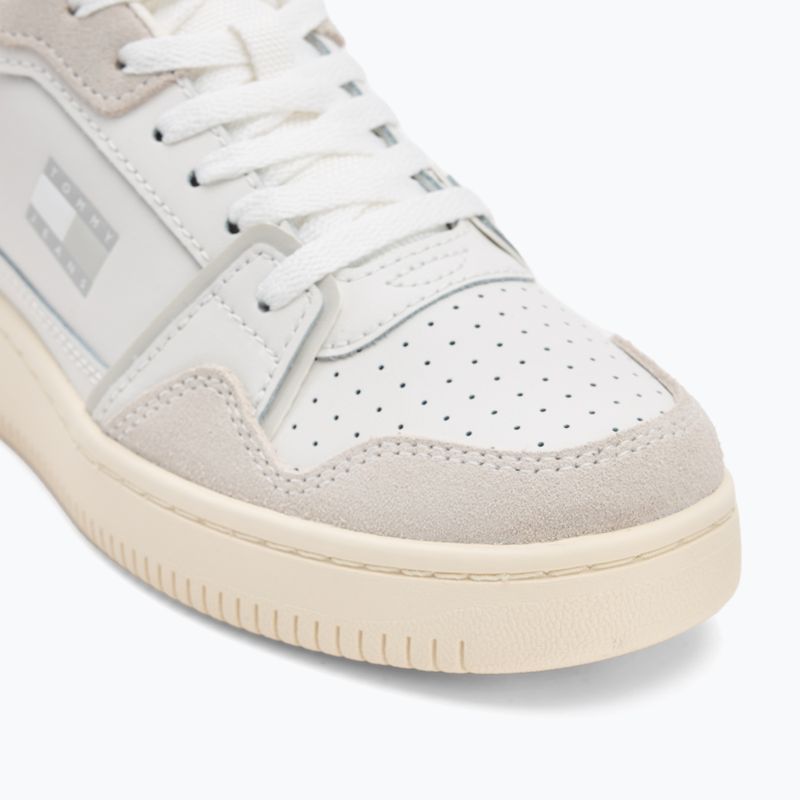 Tommy Jeans Retro Basket női cipő ecru/stratus szürke 7