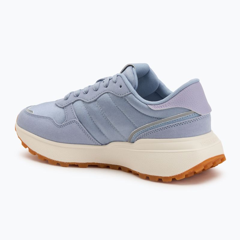 Tommy Jeans női Cleated Runner kék harangjáték cipő 3